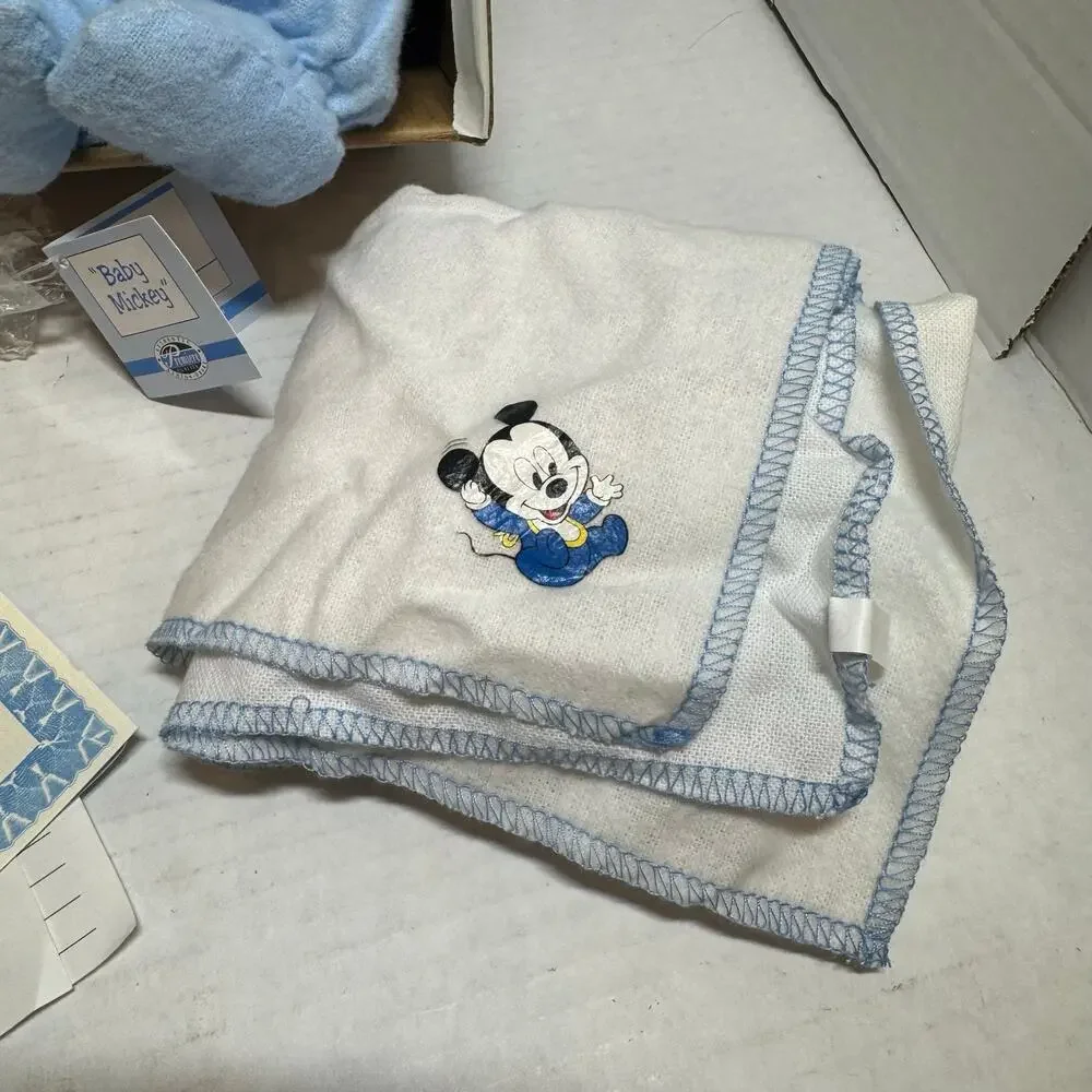 Vintage 90s The Ashton Drake Galleries Baby Mickey Doll Missing Acessories